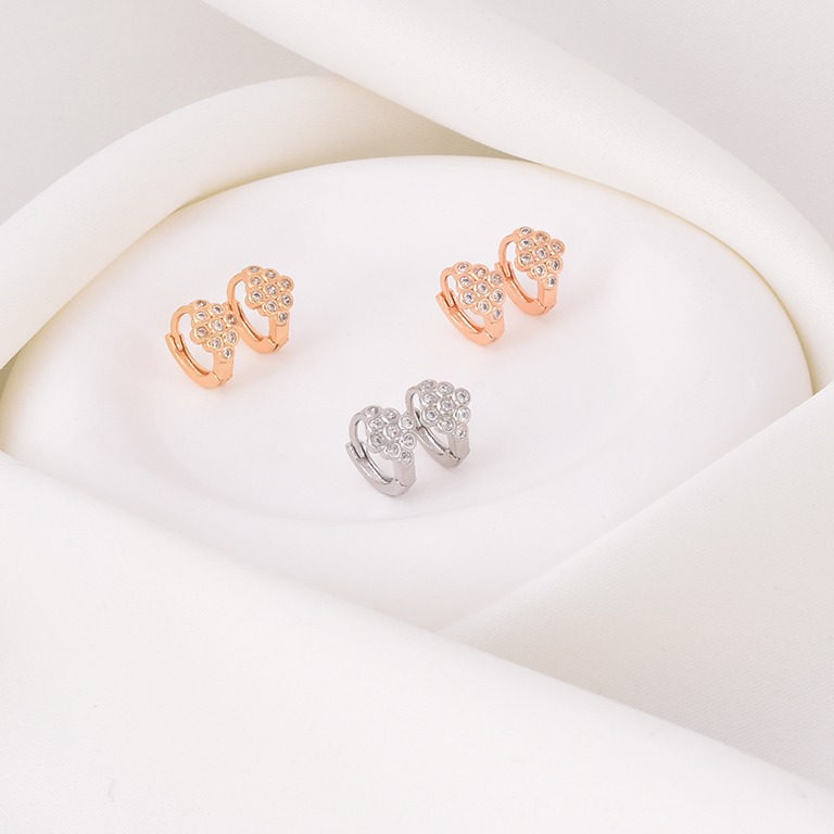 Aretes huggies 6014 (3 pares)
