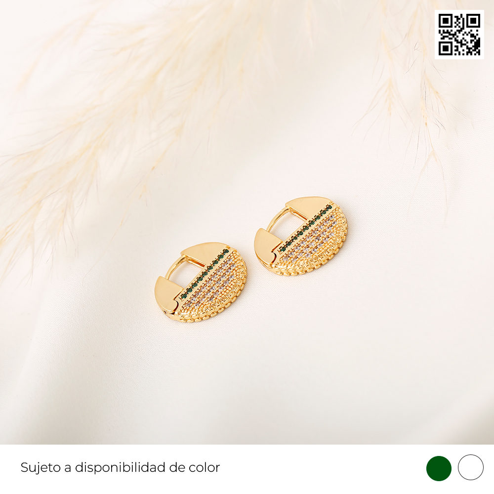 Aretes huggies 7003 dorado