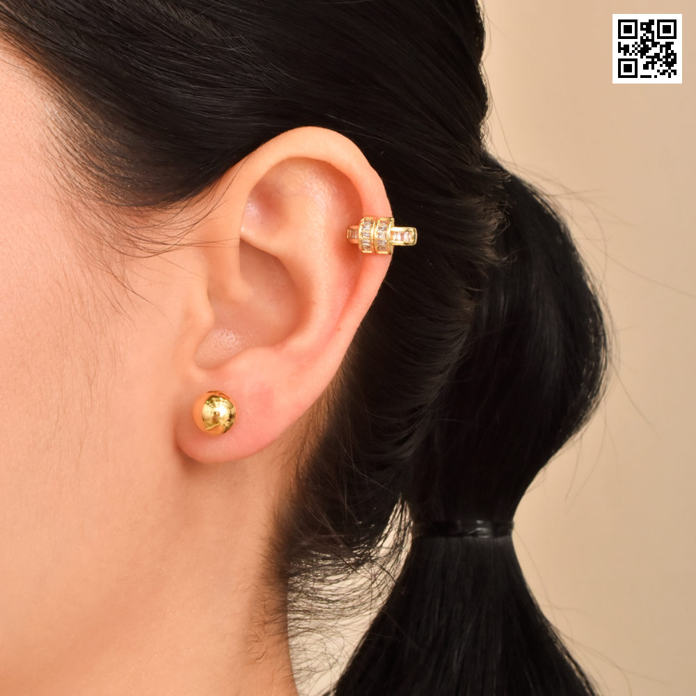 Ear cuff 7107 dorado