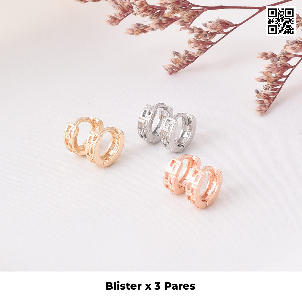 Aretes huggies 6008 dorado