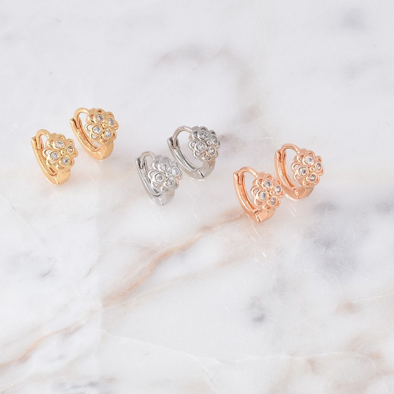 Aretes huggies 6030 (3 pares)