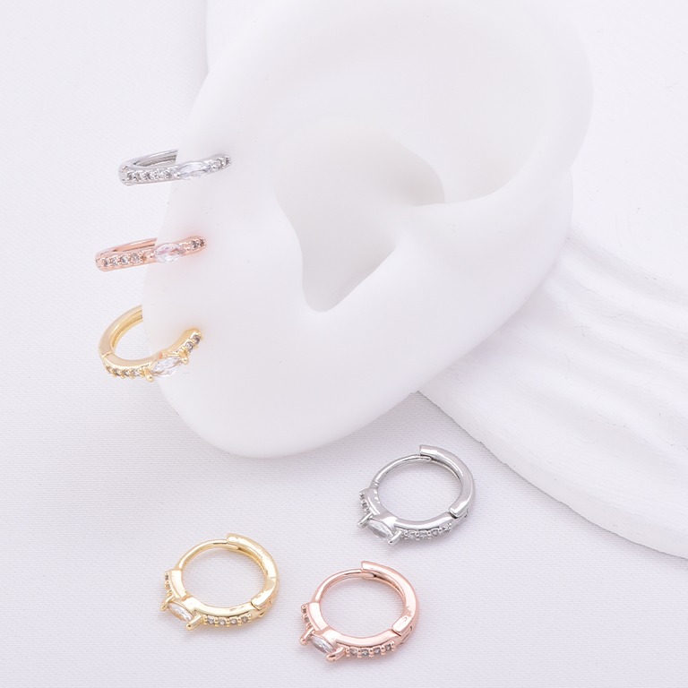 Aretes huggies 3152 (3 pares)