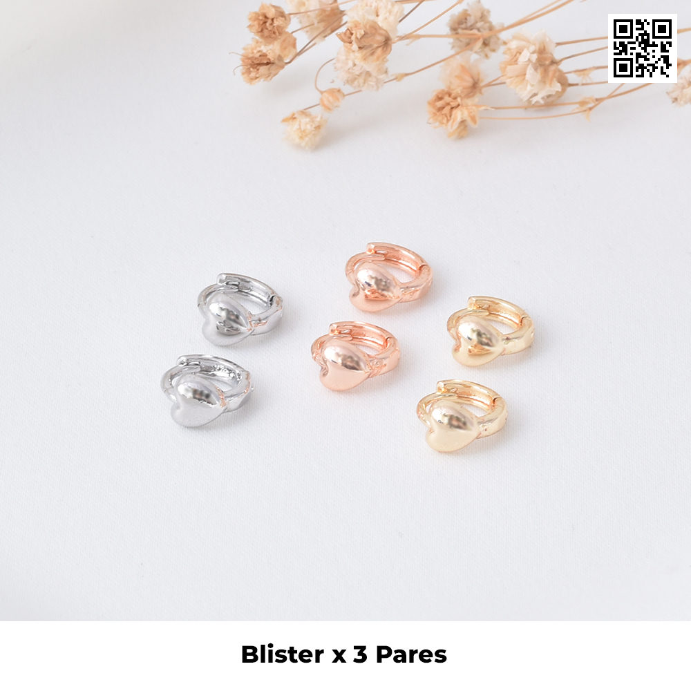 Aretes huggies 6006 dorado