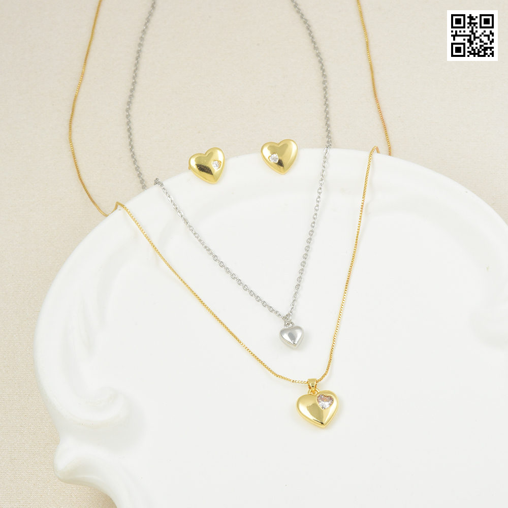 Juego de aretes 3091 dorado