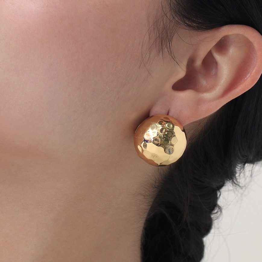 Aretes huggies 3218 dorado