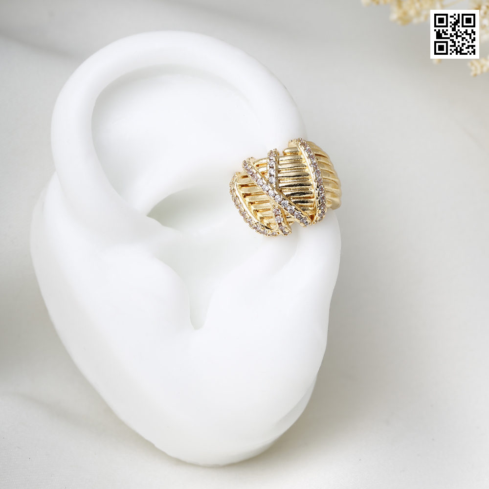 Ear cuff 3498 dorado