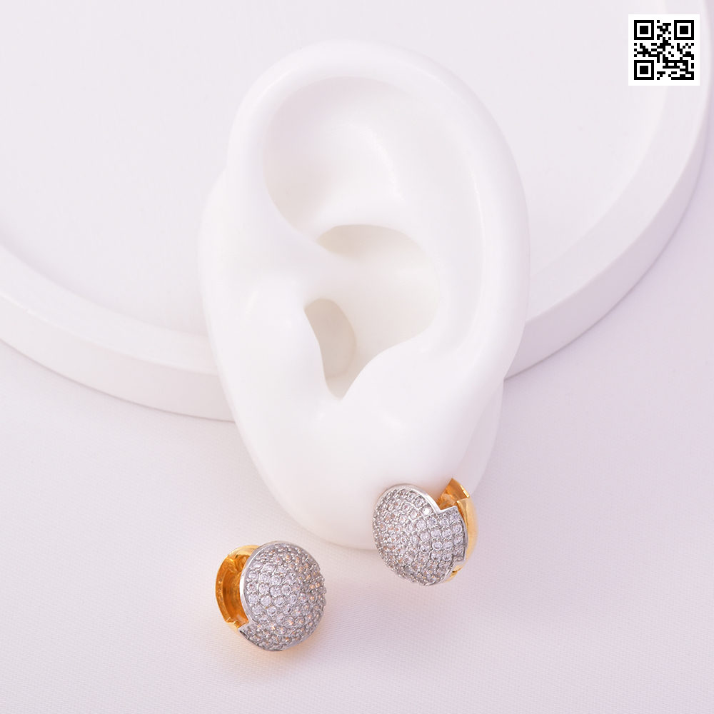 Aretes huggies 1451 dorado