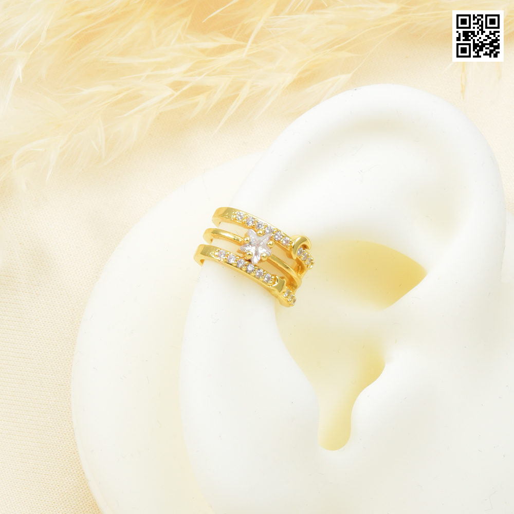 Ear cuff 7102 dorado