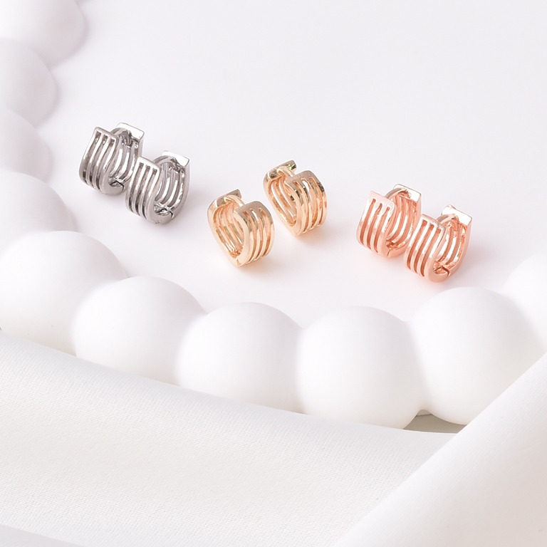 Aretes huggies 6005 (3 pares)