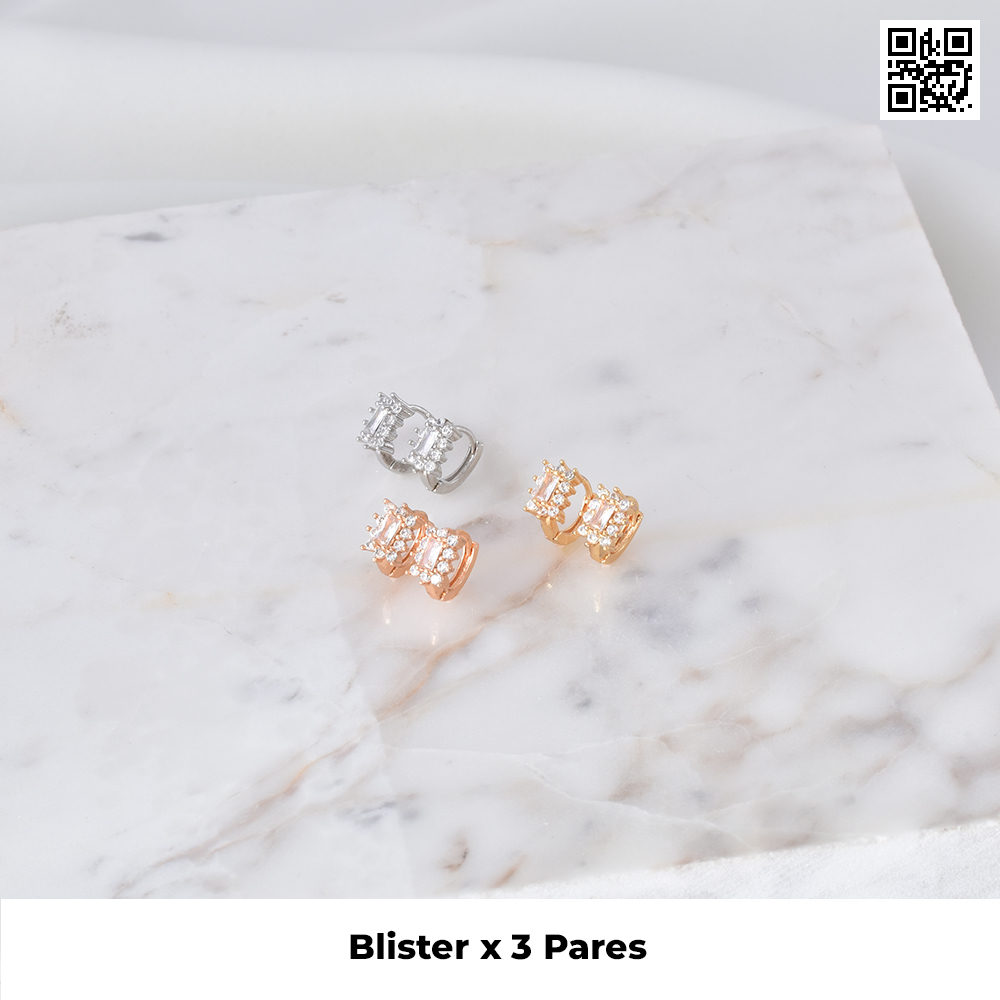 Aretes huggies 6042 dorado