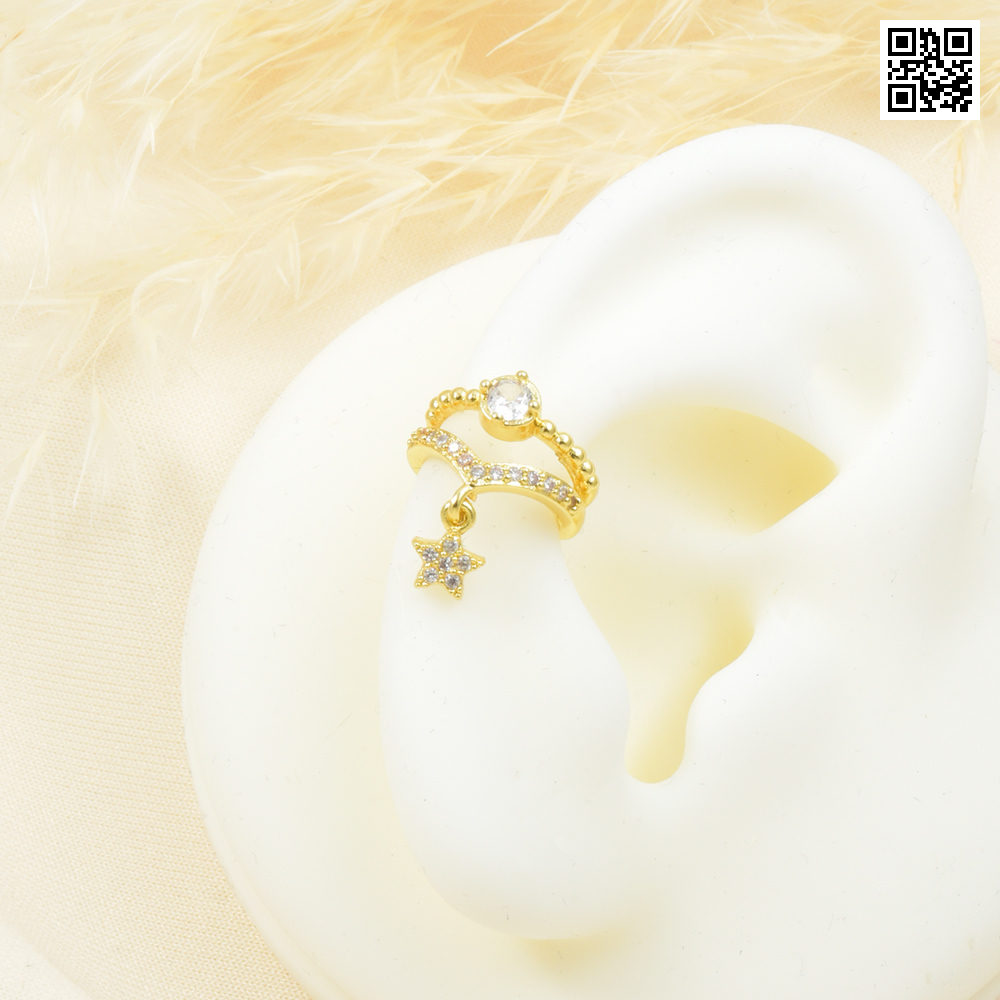 Ear cuff 7103 dorado