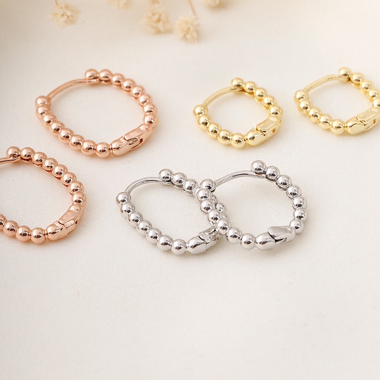 Aretes huggies 7024 (3 pares)