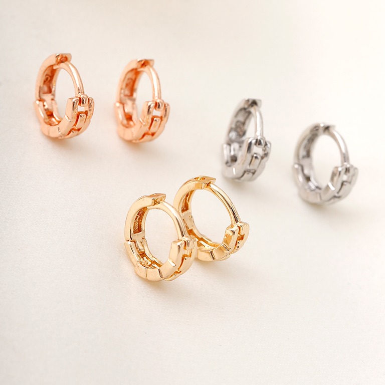 Aretes huggies 6010 (3 pares)
