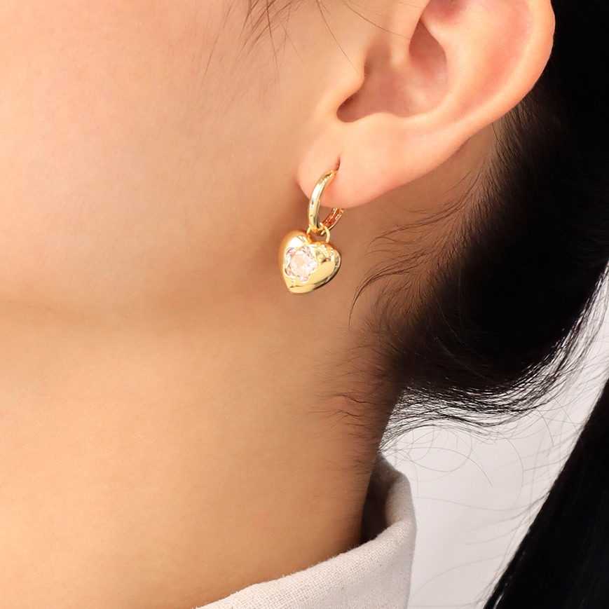 Aretes huggies 3328 dorado